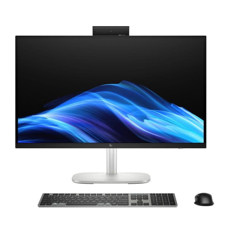 PC All-in-One 27 pollici Core Ultra 7 265 32GB SSD 1TB Wi-Fi Windows 11 Pro con tastiera e mouse - HP EliteStudio 8 G1i E07KLAT