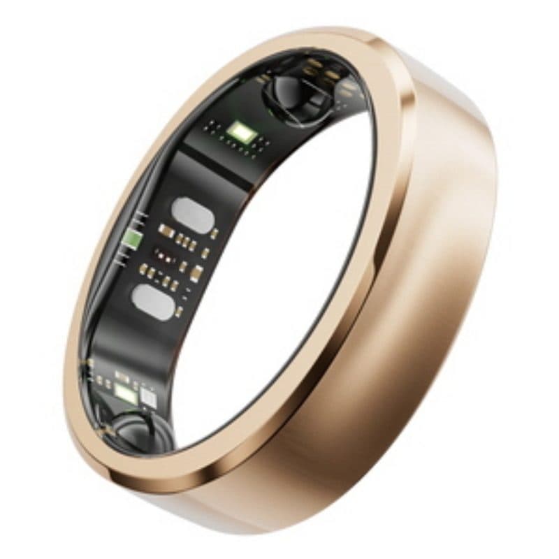 Smart ring per donna e uomo taglia 8 oro rosa spazzolato - RingConn Gen3