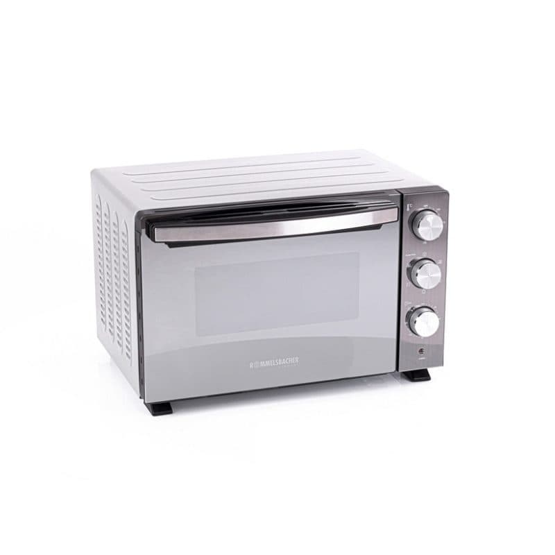 Elettrodomestico 30 L nero e argento con manopola, 120 min, vetro, 230 V - Rommelsbacher BGS 1500