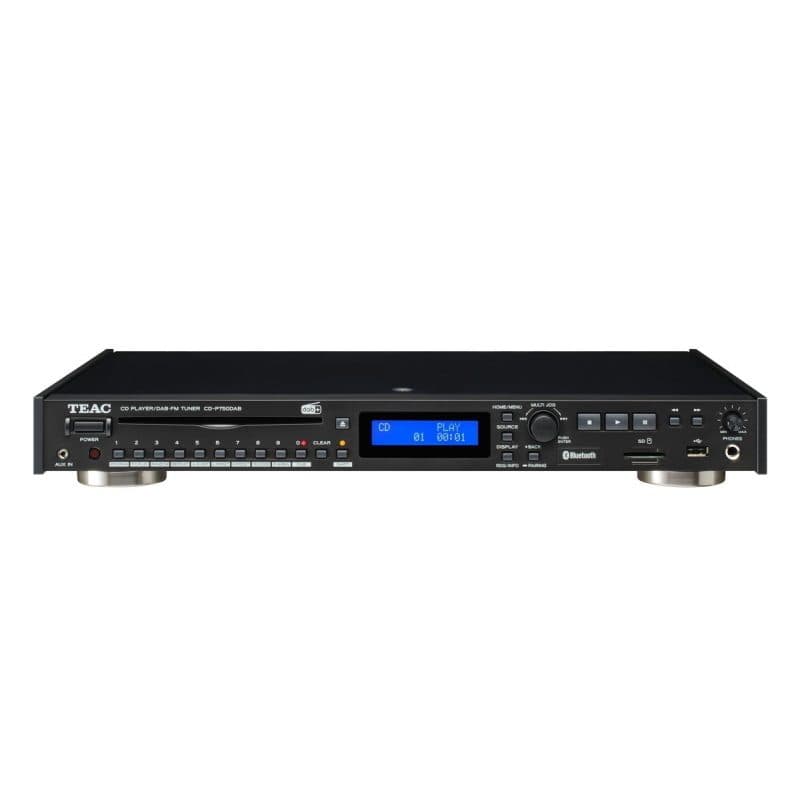 Lettore CD con registratore CD nero - Teac CD-P750DAB-B