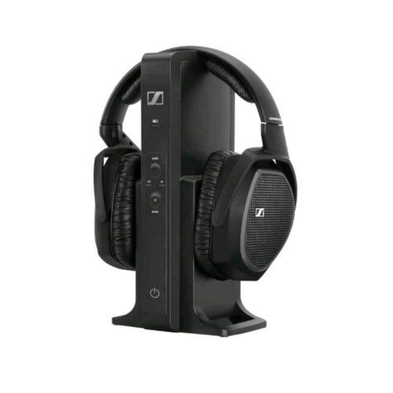 Cuffie stereo con ricevitore wireless digitale, 1 RCA e 1 ottico digitale, nero - Sennheiser