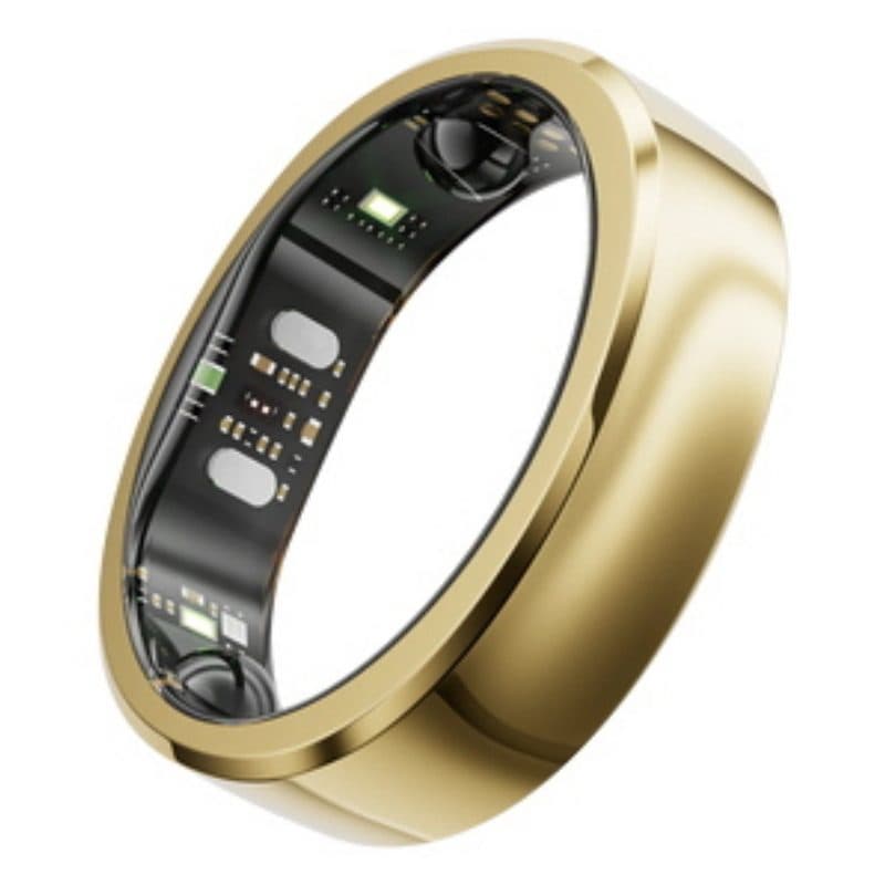 Smart ring per donna e uomo taglia 14 oro opaco - RingConn Gen3
