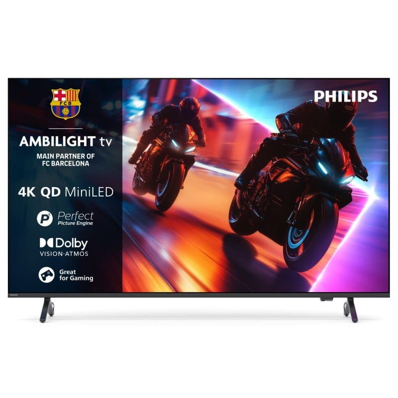 Smart TV 85 pollici 4K Ultra HD Wi-Fi nero - Philips 85MLED910/12