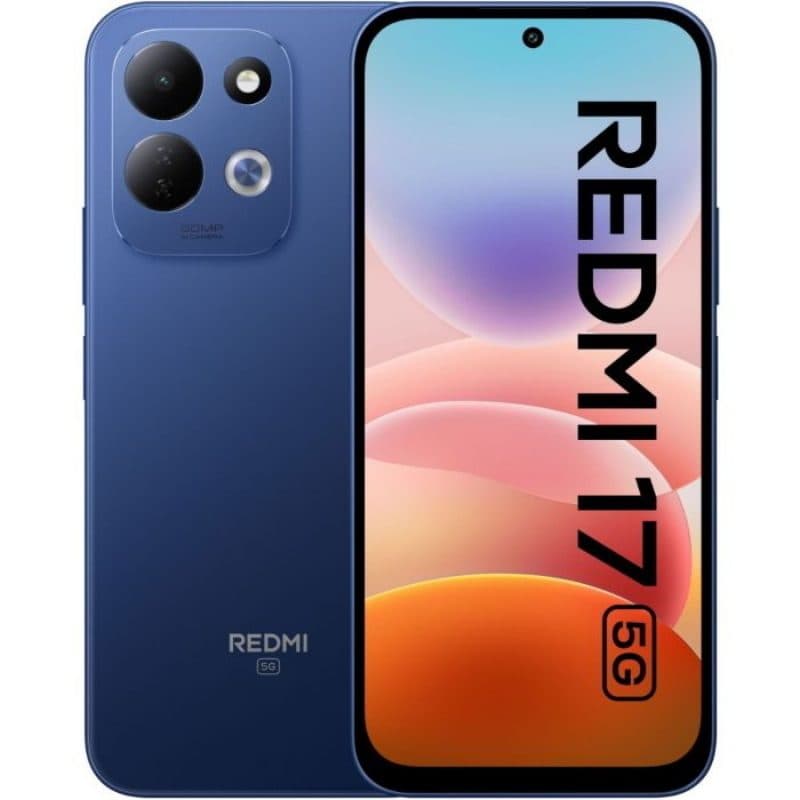 Smartphone 5G 4GB RAM 256GB Deep Blue - Xiaomi Redmi 17