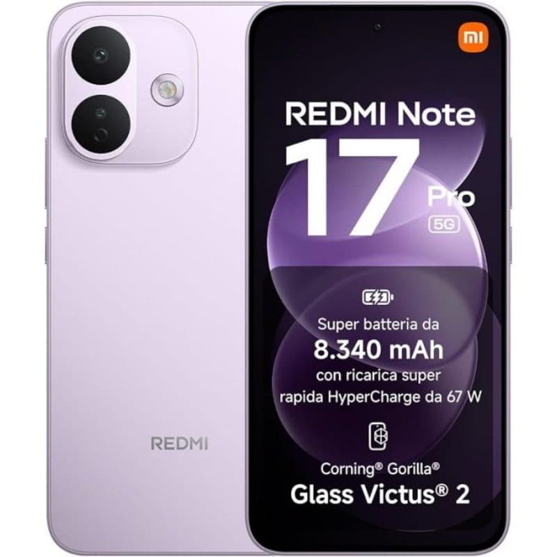 Smartphone 5G 8GB RAM 512GB viola - Xiaomi Redmi Note 17 Pro