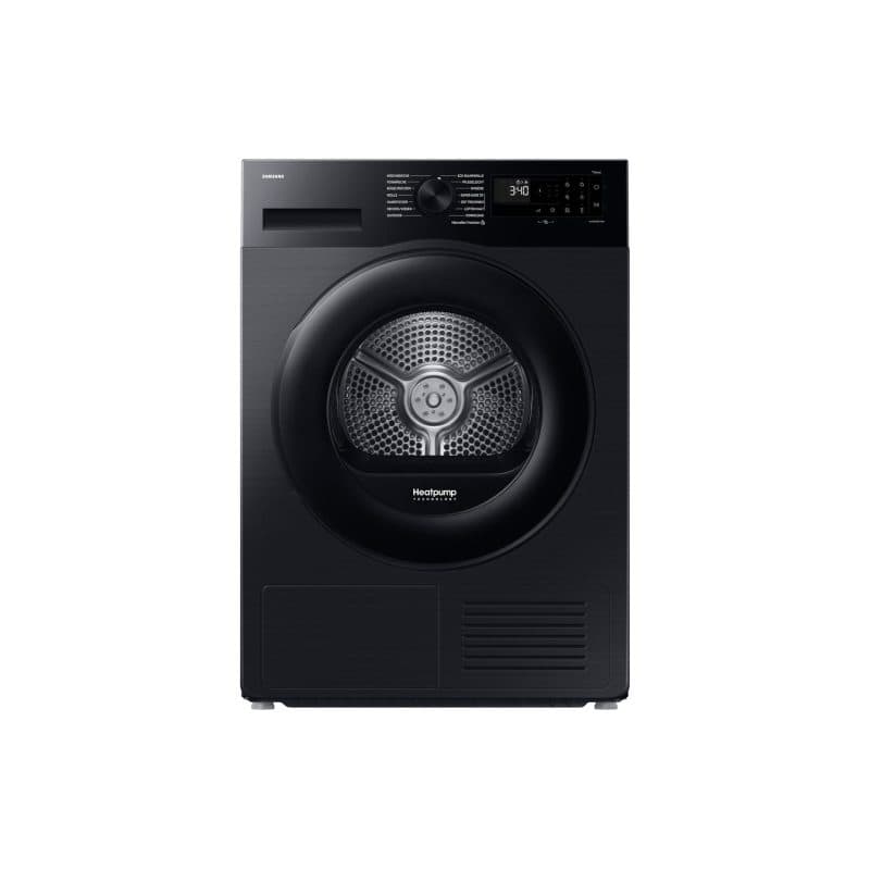 Asciugatrice a libera installazione con carica frontale 9 kg nero - Samsung DV90DG52A0AB