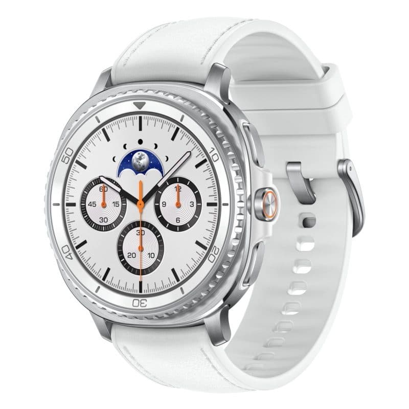 Smartwatch AMOLED 1.3 pollici 46 mm 438 x 438 pixel touch screen 4G Wi-Fi GPS argento - Samsung Galaxy Watch 8 Classic