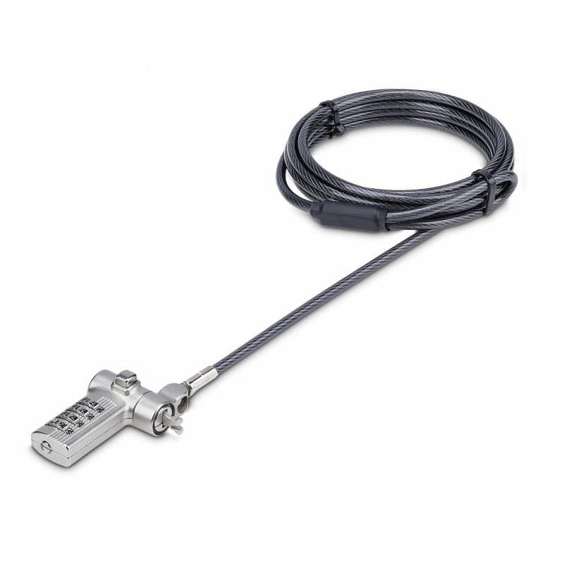 Confezione da 25 cavi di sicurezza universali per notebook da 2 m, compatibili con Noble Wedge, Nano e K-Slot - StarTech.com