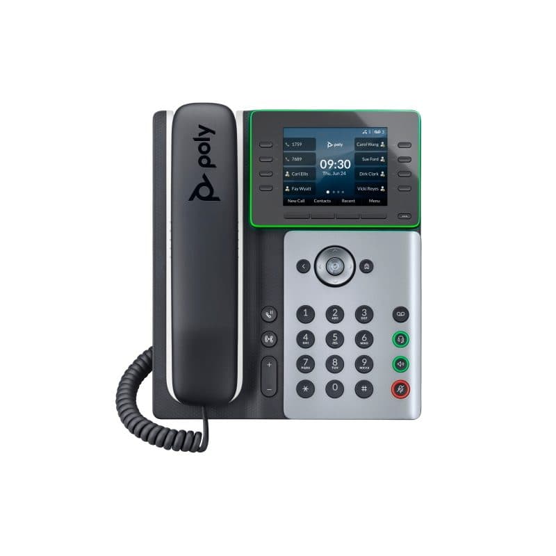 Telefono IP con supporto PoE - Poly Edge E300