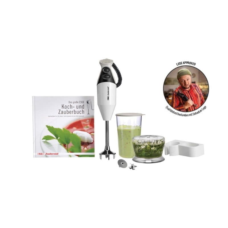 Frullatore ad immersione 0,6 L 160 W antracite e bianco - ESGE M 160 G Gourmet