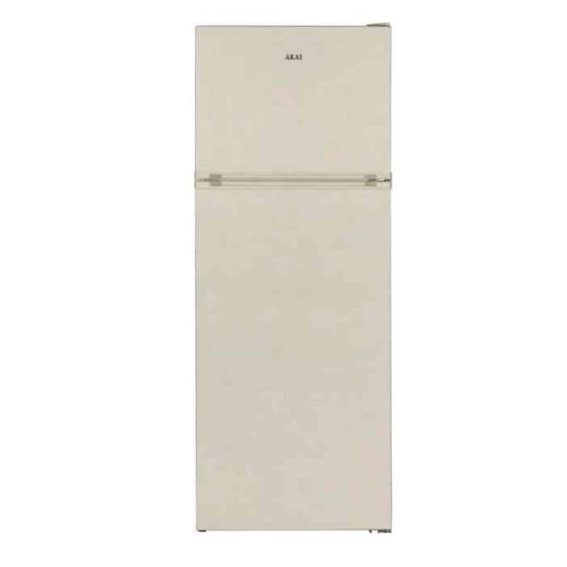 Frigorifero combinato 2 porte 453 L beige marmorizzato - AKFR453CMV-T