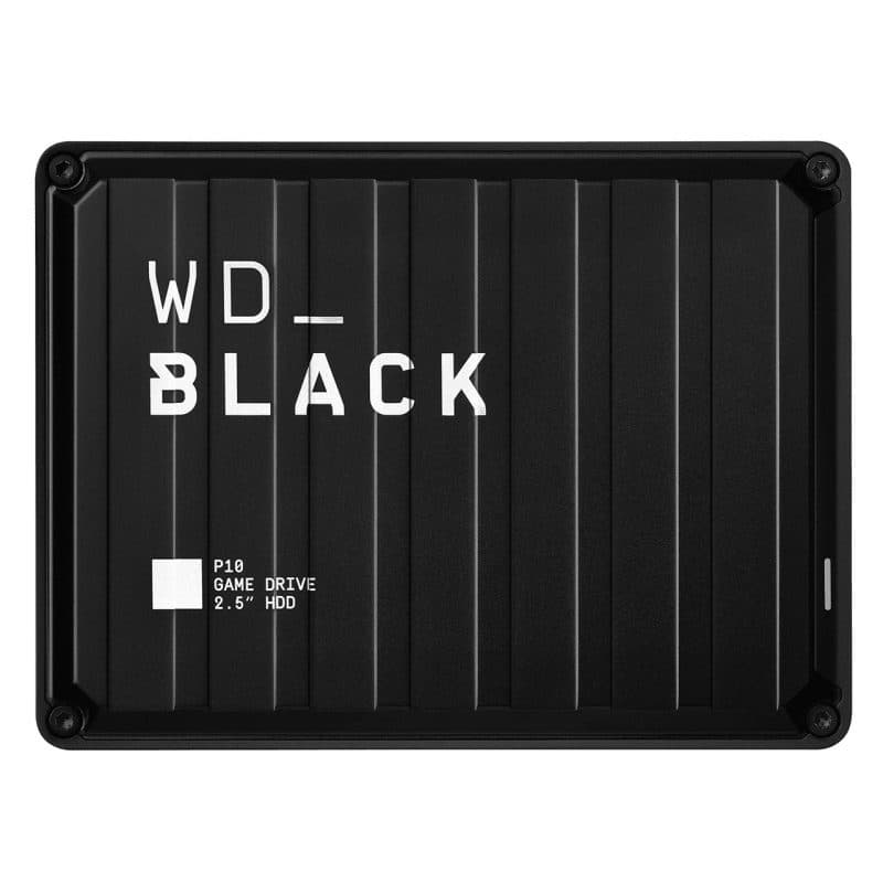 Disco rigido esterno 4TB 2.5 pollici Micro-USB B 3.2 Gen 1 (3.1 Gen 1) nero - Western Digital P10 Game Drive