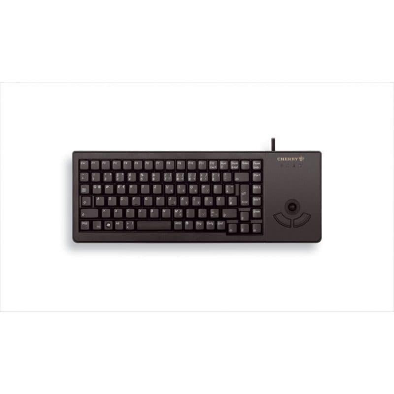 Tastiera USB layout QWERTY inglese US nero - Cherry XS Trackball