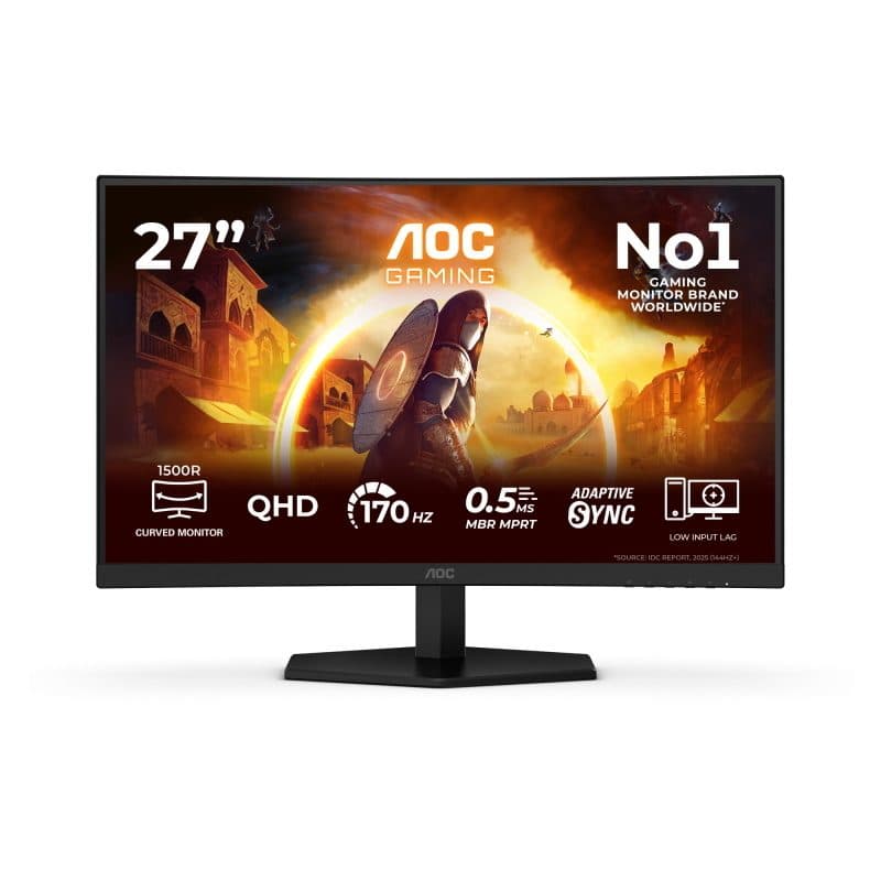 Monitor curvo 27 pollici 2560x1440 con audio