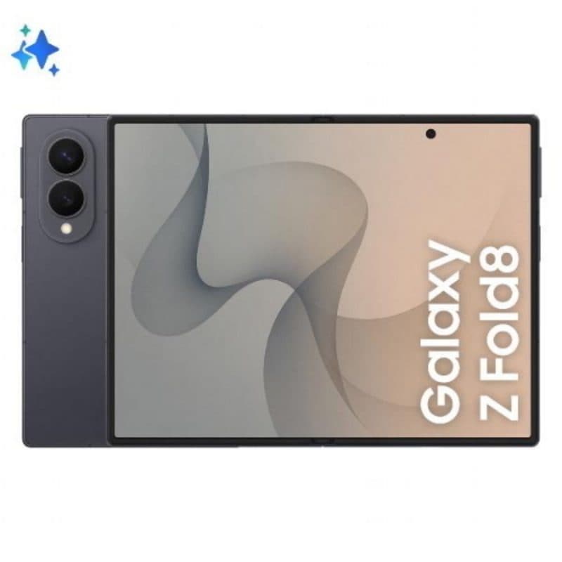 Smartphone 5G dual SIM 7.6 pollici octa core 12GB RAM 256GB grafite - Samsung Galaxy Z Fold8 F971