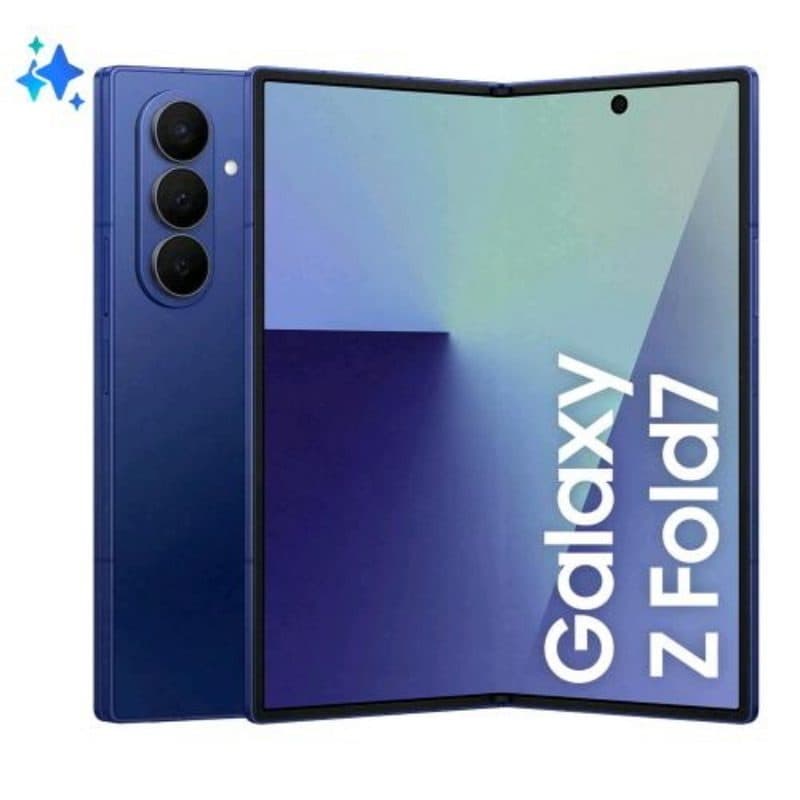 Smartphone 5G dual SIM 8 pollici octa core 16GB RAM 1TB Blue Shadow - Samsung Galaxy Z Fold7 F966