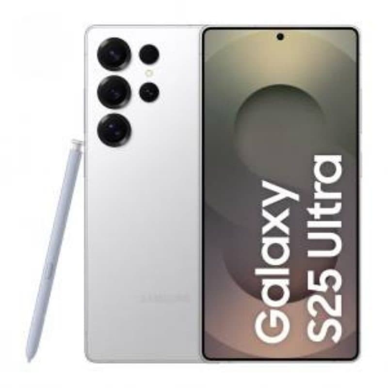 Smartphone 5G 6.9 pollici 12GB RAM 256GB Titanium Whitesilver TIM - Samsung Galaxy S25 Ultra SM-S938