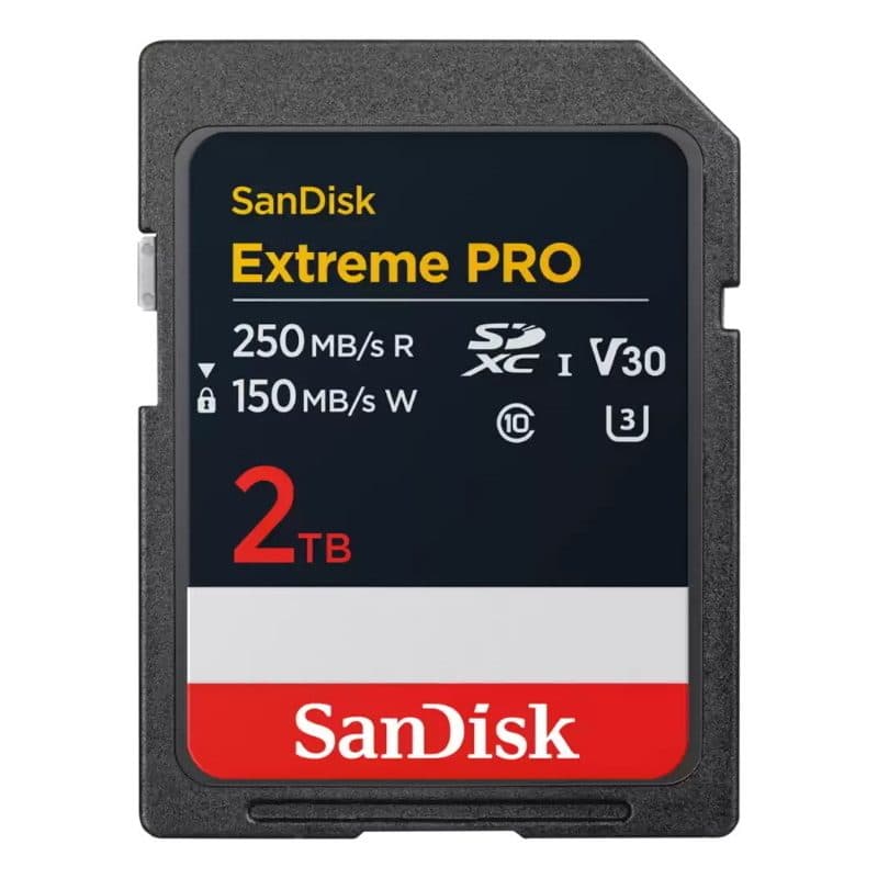 Scheda di memoria SDXC 2 TB UHS-I classe 10 - SanDisk Extreme PRO