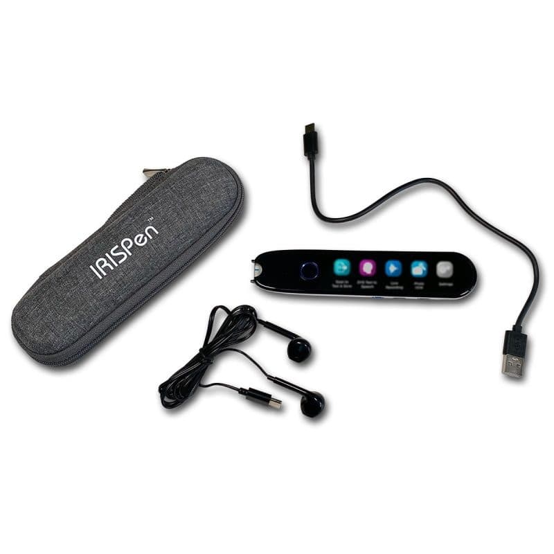 Penna scanner nero e bianco - I.R.I.S. IRISPen Reader 8