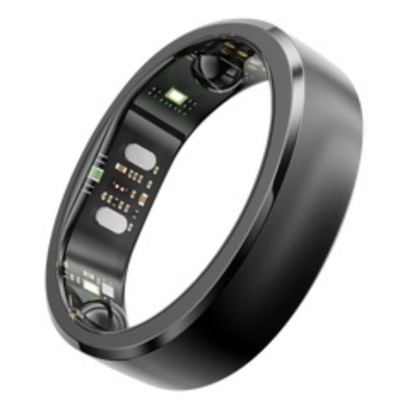 Smart ring per donna e uomo taglia 13 nero opaco - RingConn Gen3
