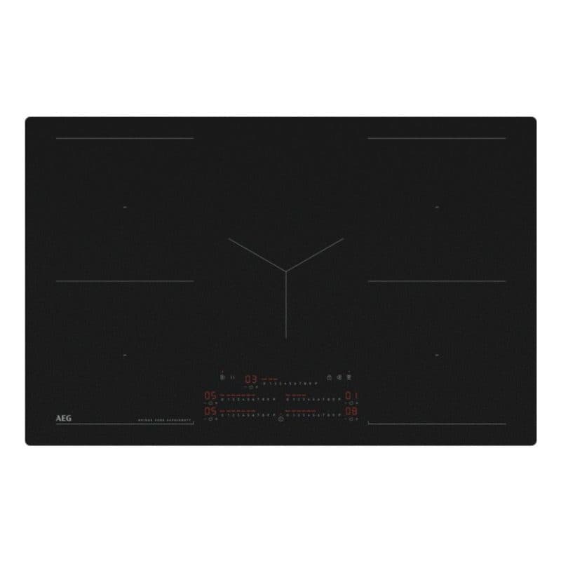 Piano cottura a induzione da incasso 83 cm 5 fornelli nero - AEG TK85IM0FSZ