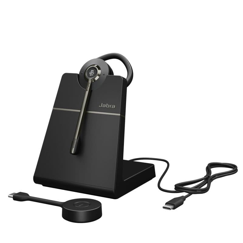Cuffie wireless a clip per car/home office nero - Jabra Engage 55 SE