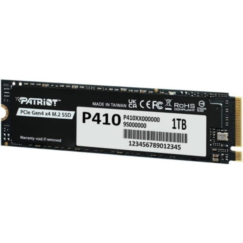 SSD interno 1TB PCIe Gen4 x4 M.2 2280 - Patriot P410