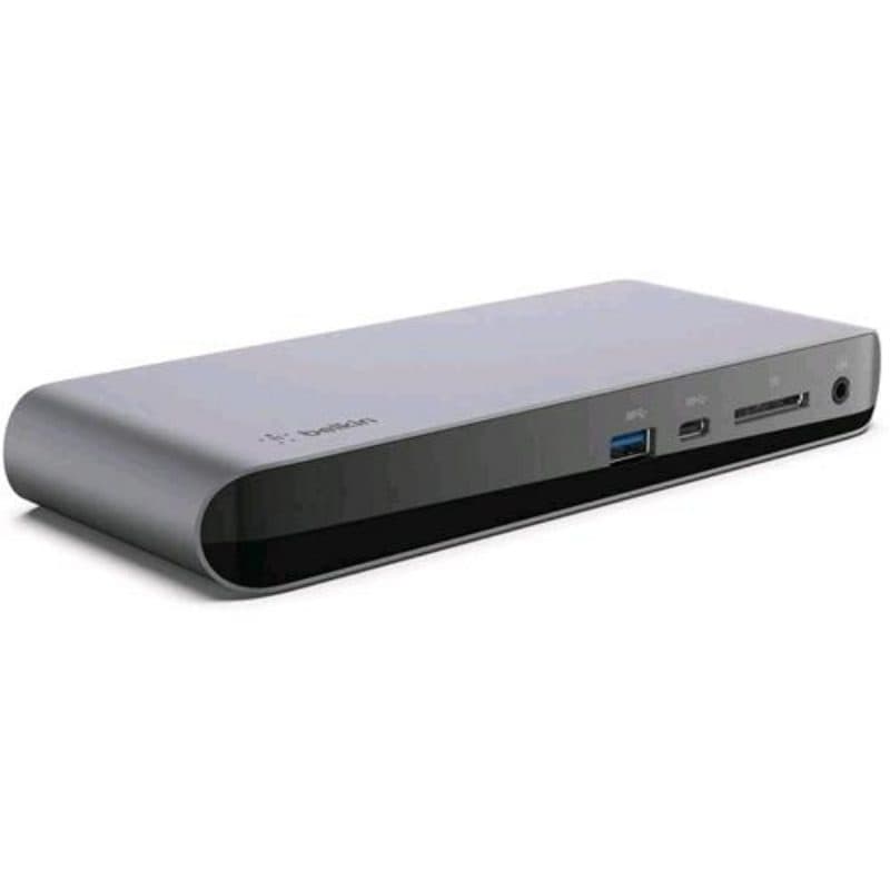 Dock Thunderbolt 3 Pro con cavo da 0.8 m, doppio monitor 4K, 40Gbps, USB PD 85 W, lettore SD - Belkin