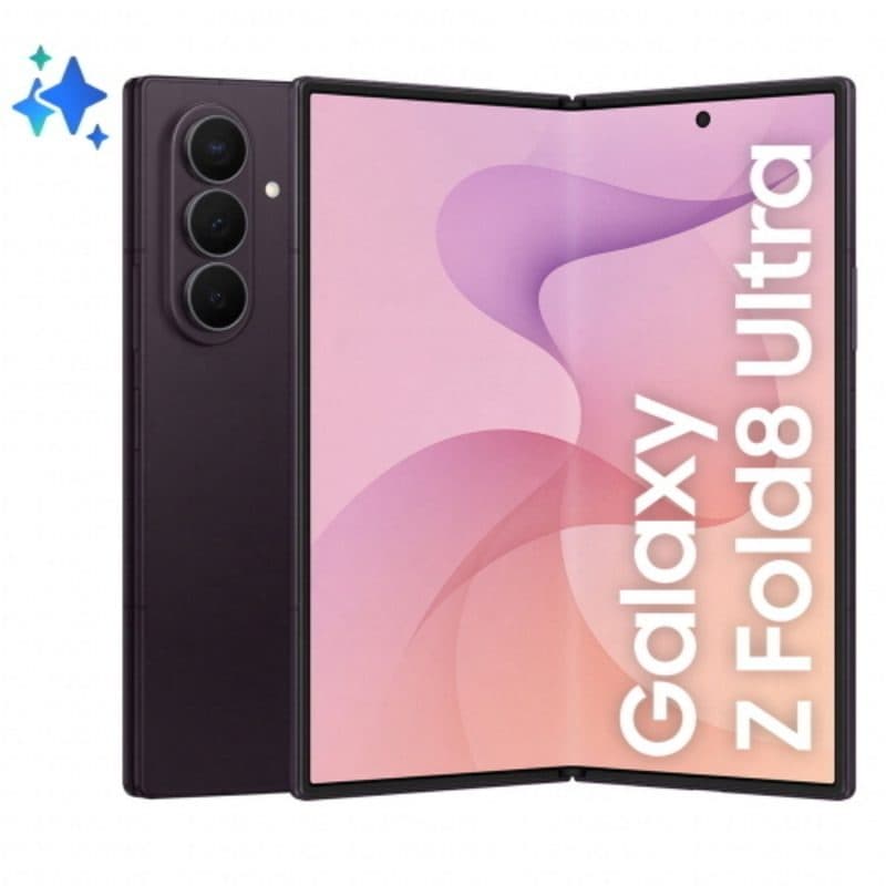 Smartphone 5G dual SIM 8 pollici octa core 12GB RAM 256GB Violet Shadow - Samsung Galaxy Z Fold8 Ultra F976