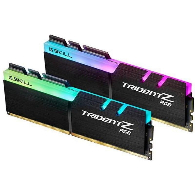 Memoria RAM DDR4 kit 32GB (2 x 16GB) 3200 MHz - G.Skill Trident Z RGB F4-3200C16D-32GTZR