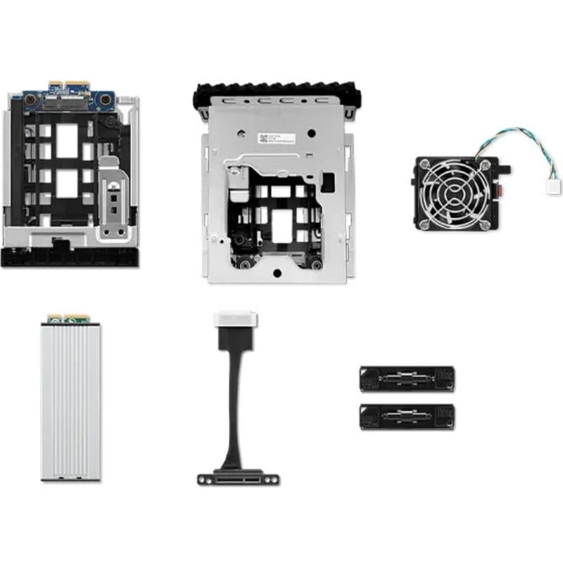 Lenovo thinkstation front access storage enclosure for m.2 ssd - p5/p7 - 4xh1m73927