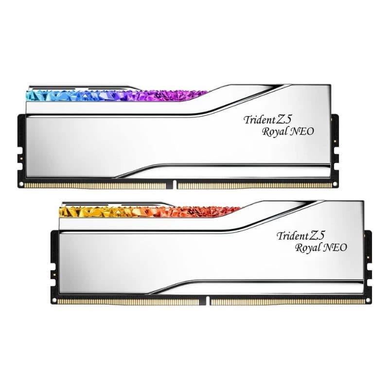Memoria RAM DDR5 kit 48GB (2 x 24GB) 8000 MHz - G.Skill Trident Z5 Royal Neo F5-8000J4048G24GX2-TR5NS