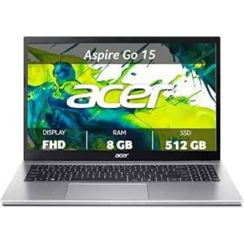 Notebook 15,6 pollici Full HD AMD Ryzen 7 8GB RAM 512GB Windows 11 Home - Acer Aspire Go 15