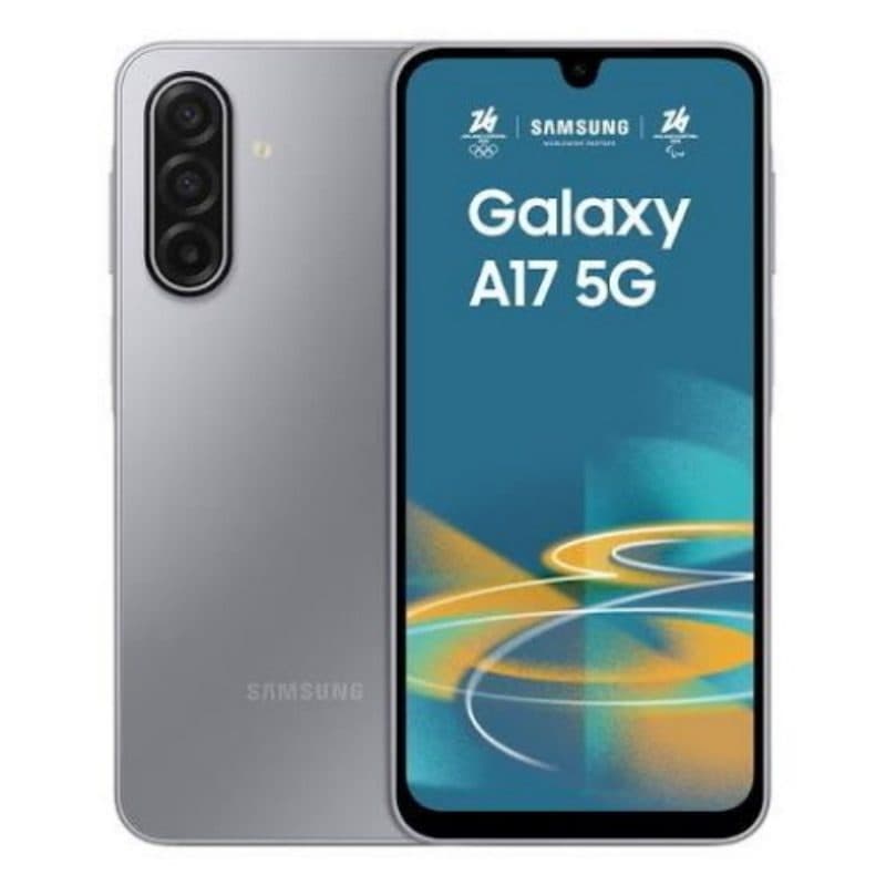 Smartphone 5G dual SIM 6,7 pollici octa core 128GB RAM 4GB grigio versione TIM - Samsung Galaxy A17 A176
