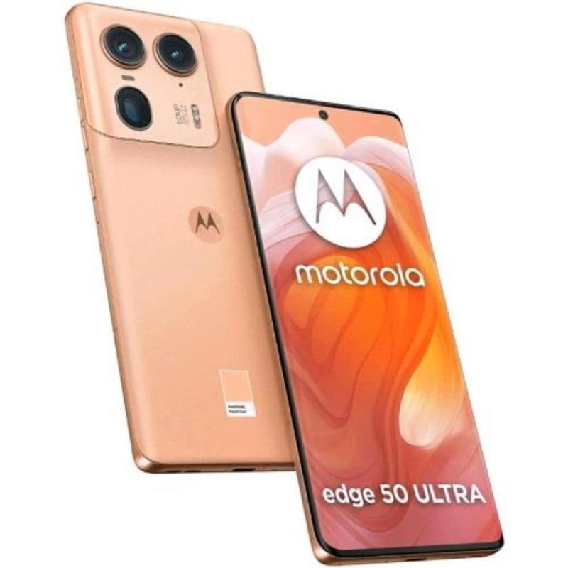 Smartphone 5G dual SIM 6,7 pollici octa core 1TB RAM 16GB Peach Fuzz - Motorola Edge 50 Ultra