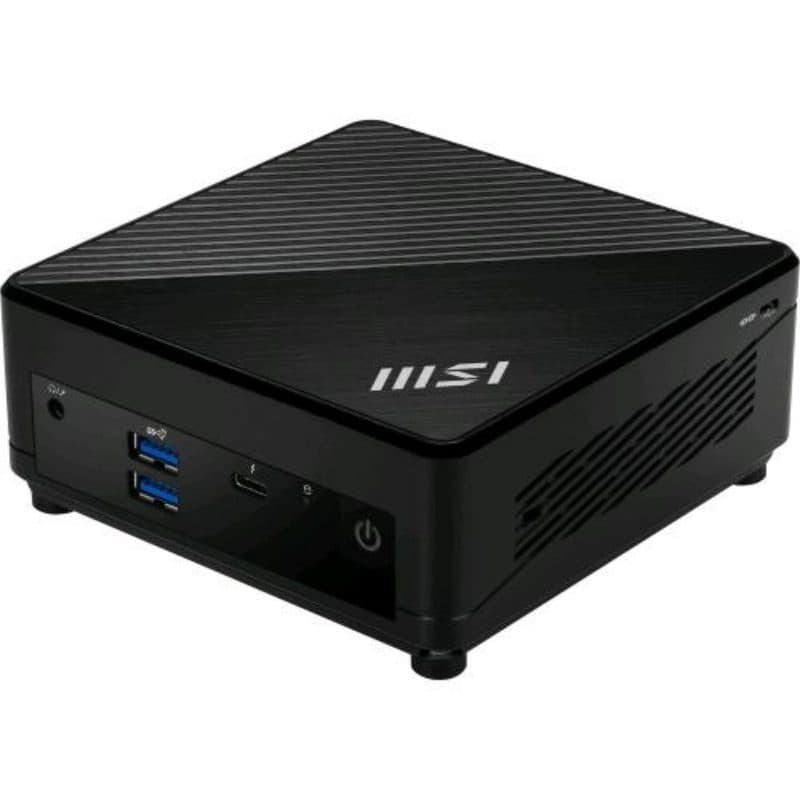 Mini PC Intel Core i7-1255U 16GB RAM SSD 512GB NVMe Wi-Fi 6E Windows 11 Pro nero - MSI Cubi 5 12M-457EU
