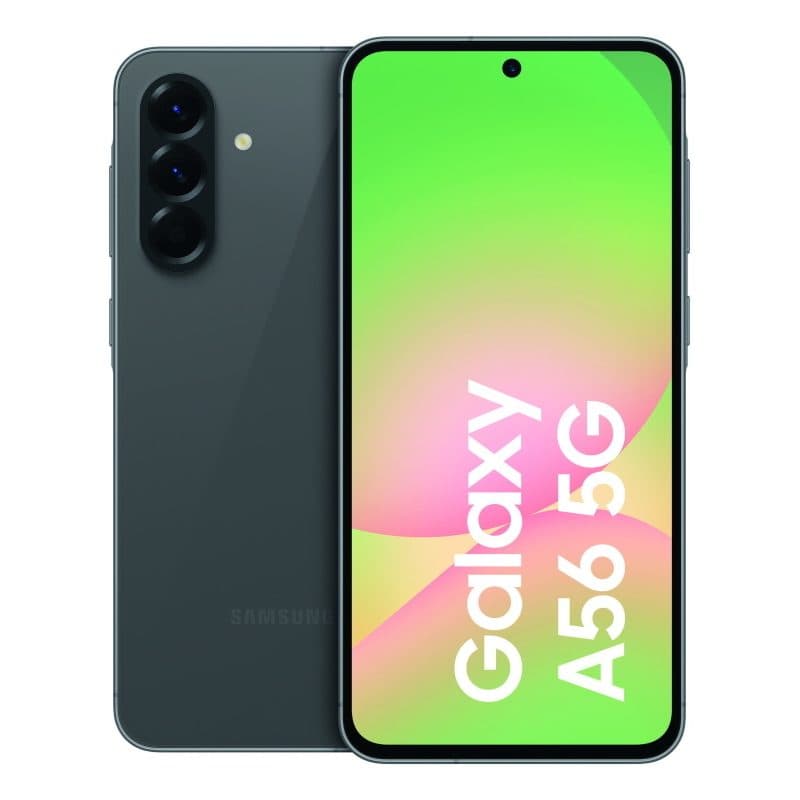 Smartphone 5G dual SIM 6,7 pollici 8GB RAM 128GB 5000 mAh USB-C grafite - Samsung Galaxy A56