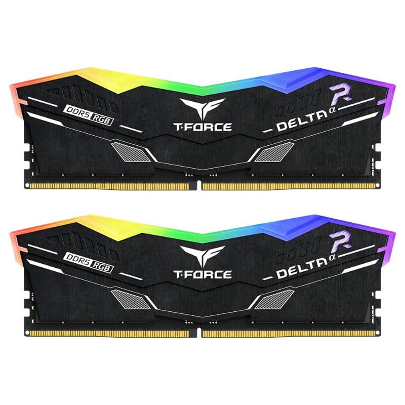 Memoria RAM DDR5 kit 32GB (2 x 16GB) - Team Group T-Force Delta RGB