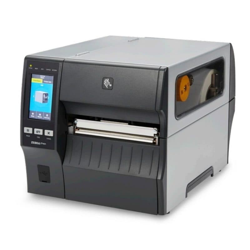 Stampante per etichette a termica diretta/trasferimento termico 300 x 300 dpi 305 mm/s cablata e wireless - Zebra ZT421