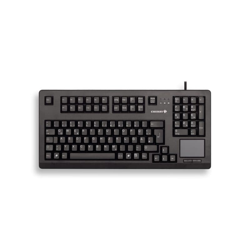 Tastiera USB QWERTZ tedesca nera - Cherry Touchboard G80-11900