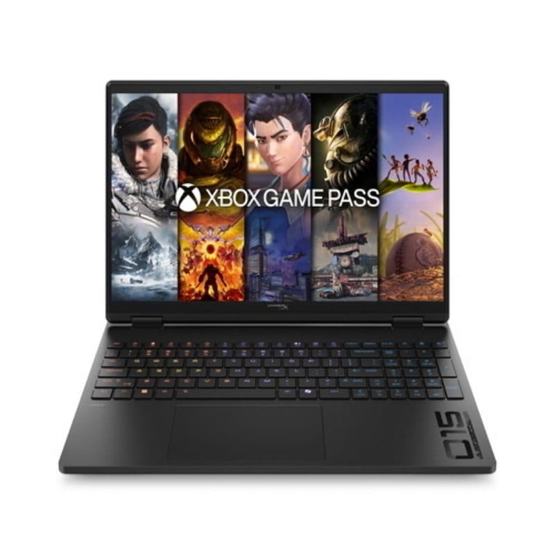 Notebook gaming 15,3 pollici 2K AMD Ryzen 9 8940HX 16GB RAM SSD 512GB NVMe RTX 5060 8GB Windows 11 Home nero - HP HyperX OMEN 15