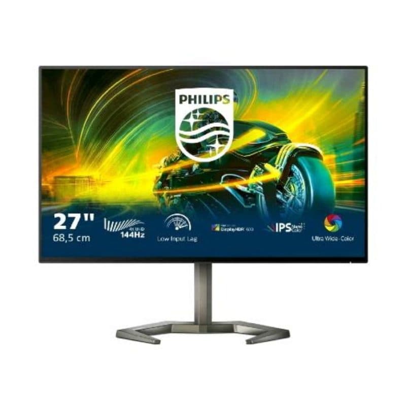 Monitor gaming 27 pollici LED Nano IPS 4K Ultra HD 144 Hz 1 ms nero - Philips Momentum 27M1F5800/00