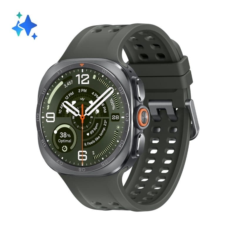 Smartwatch AMOLED 1,5 pollici 47 mm 498 x 498 pixel 4G Wi-Fi GPS argento - Samsung Galaxy Watch Ultra2