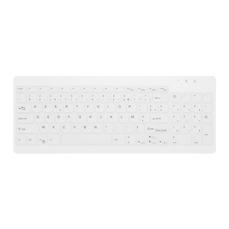 Tastiera medicale USB layout francese bianco - Contour Design ActiveKey AK-C7012
