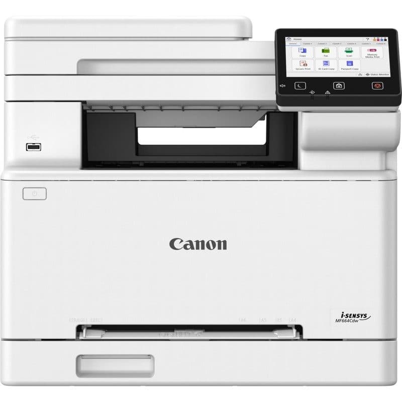 Stampante multifunzione laser A4 1200 x 1200 dpi 25 ppm Wi-Fi - Canon i-SENSYS MF664cdw