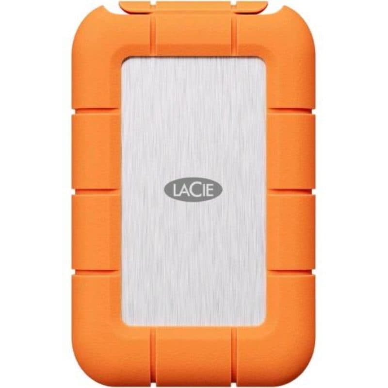 SSD esterno 1TB USB-C 40 Gbps arancione - LaCie Rugged SSD4