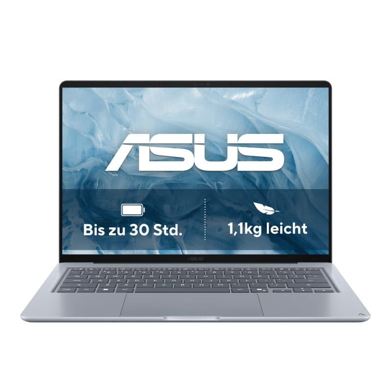 Notebook Copilot+ PC 14 pollici WUXGA Snapdragon X1-26-100 16GB LPDDR5X - ASUS ZenBook 14 UX3480QA-SF003W