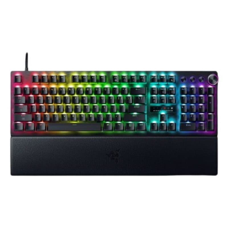 Tastiera gaming cablata analogico-ottica 8000 Hz con Rapid Trigger - Razer Huntsman V3 Pro 8K