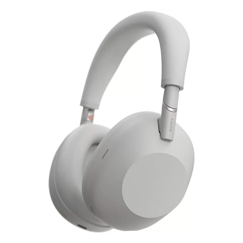 Cuffie a padiglione con cavo e wireless USB-C Bluetooth grigio per musica e uso quotidiano - Sony WH-1000XM6