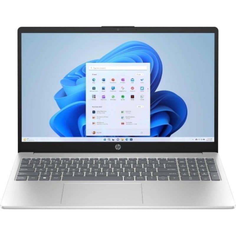 Notebook 15,6 pollici Intel Core 7 150U 16GB RAM SSD 512GB NVMe Wi-Fi 6 Windows 11 Home argento - HP 15-FD1000SLX D93R3EA ABZ